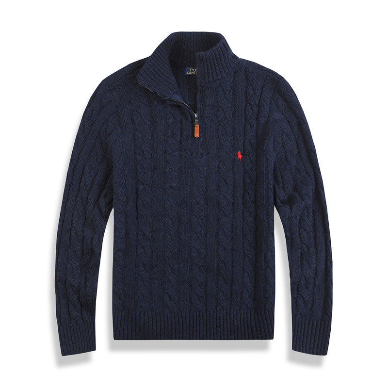 RL POLO® - half-zip double knit